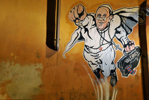 graffiti pope 1